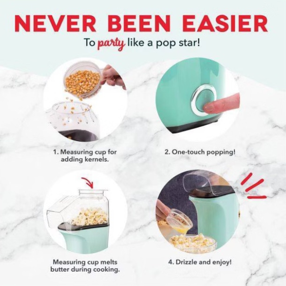 DASH Fresh Pop Popcorn Maker - Picture 8 of 13